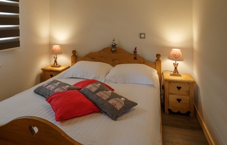 Double room with double bed N°14 and 24 Residence Les Tavaillons