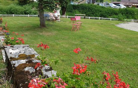 Vue sur le jardin